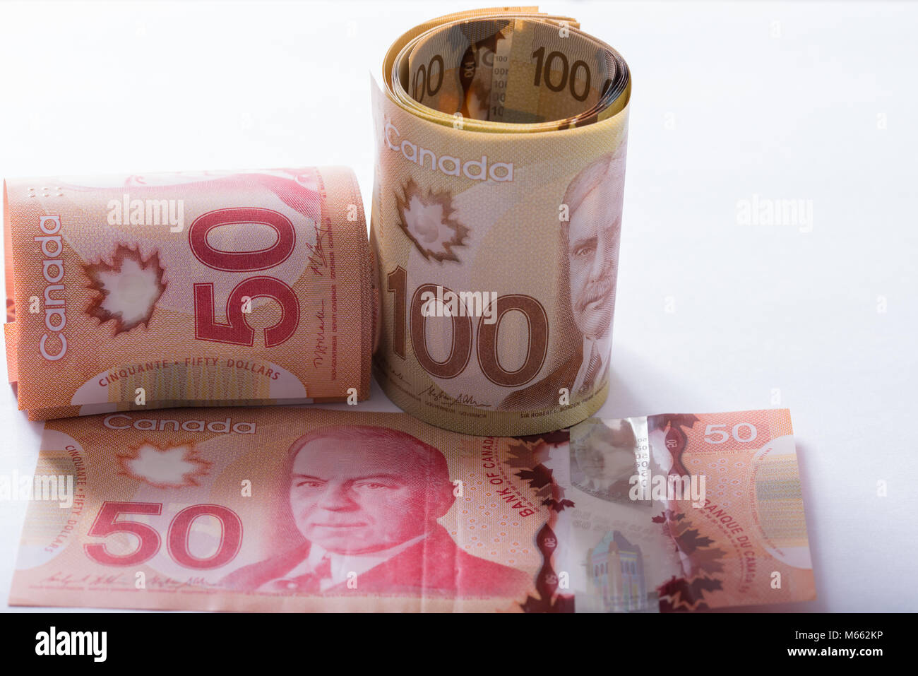 50 fifty canadian dollars Stock Photo - Alamy