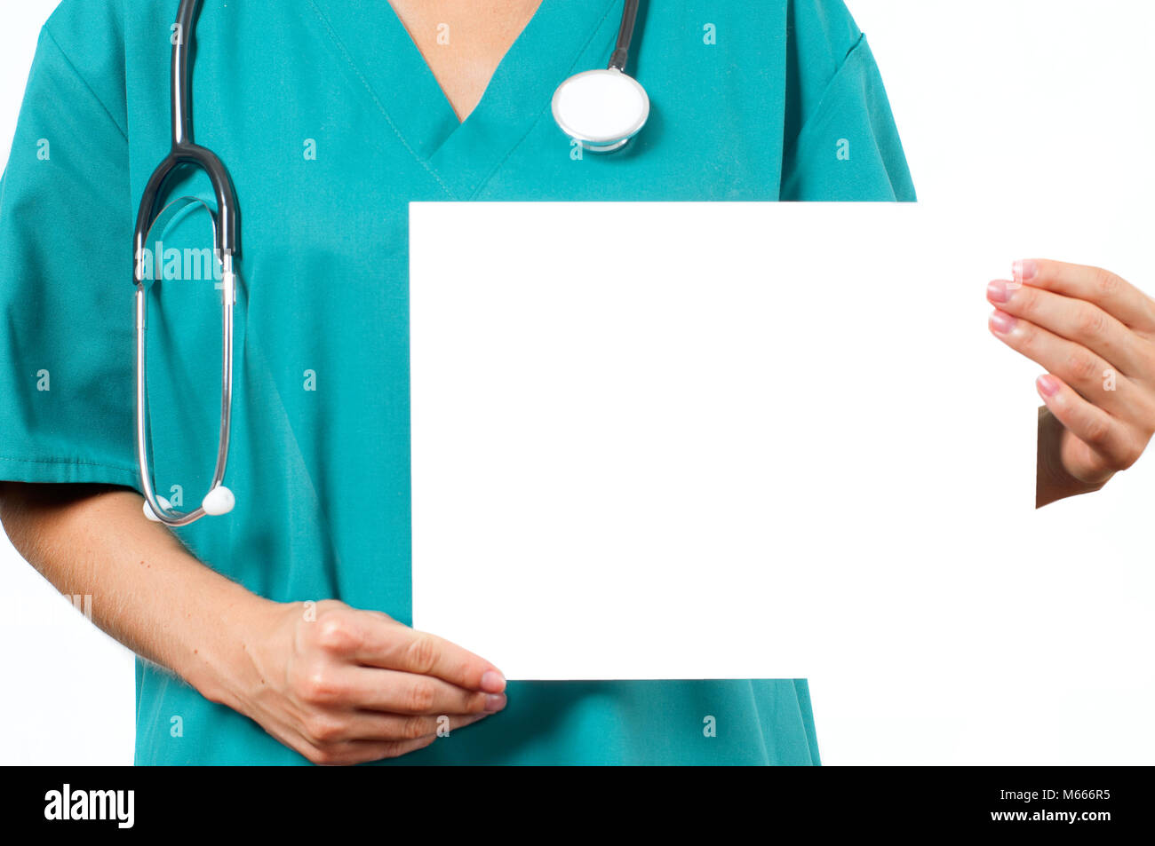 Portrait Young Nurse In Scrubs High Resolution Stock Photography and ...