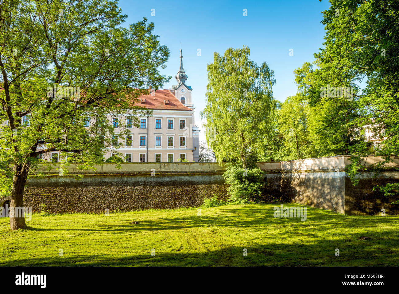 Castle in Rzeszow, Poland Stock Photo