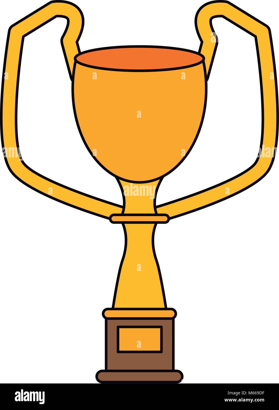Trophy cup symbol Stock Vector Image & Art - Alamy