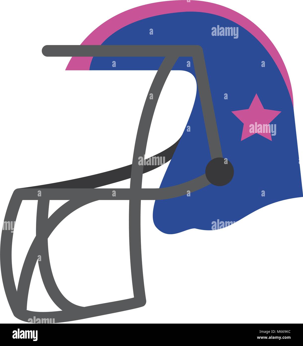 American football helmet Stock Vector Image & Art - Alamy