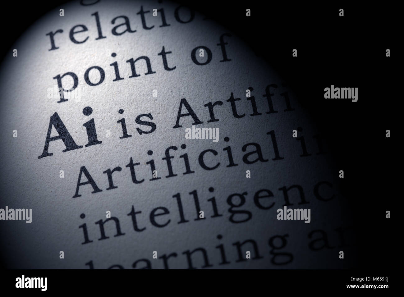 Fake Dictionary, Dictionary definition of the word Ai, Artificial