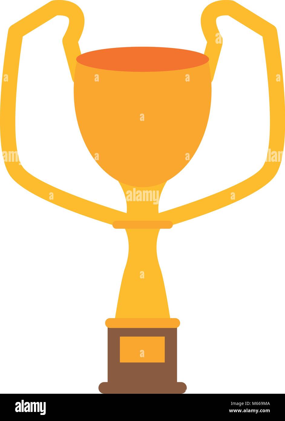 Trophy cup symbol Stock Vector Image & Art - Alamy