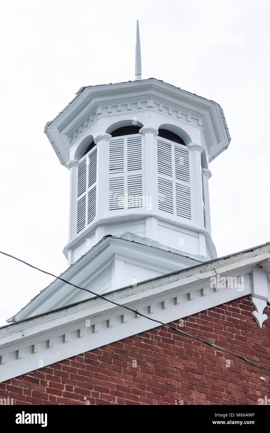 Lewisburg West Virginia,Appalachian Appalachia Allegheny Mountains,John Wesley Methodist Church,religion,belief,faith,worship,House of God,Christian,b Stock Photo