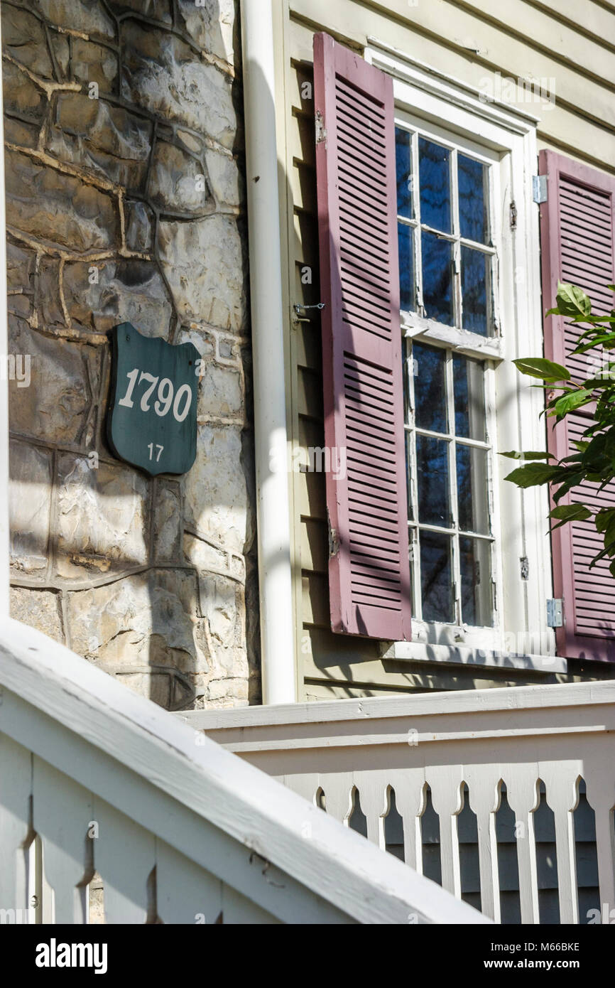 West Virginia Lewisburg Court Street Walking Tour Thomas Edgar House