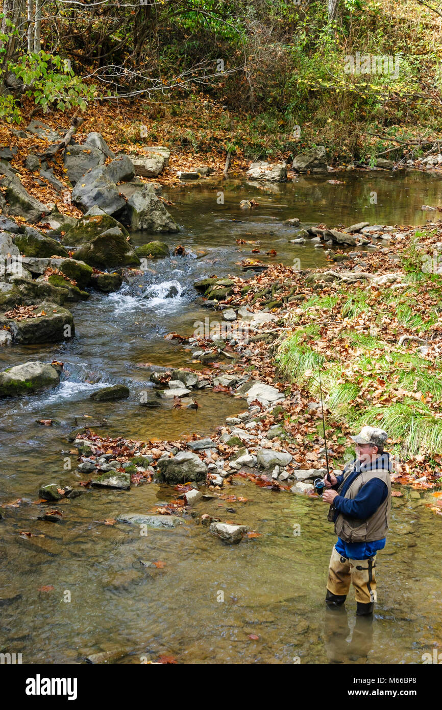 West Virginia,Appalachia Greenbrier County,Milligan's Creek water below