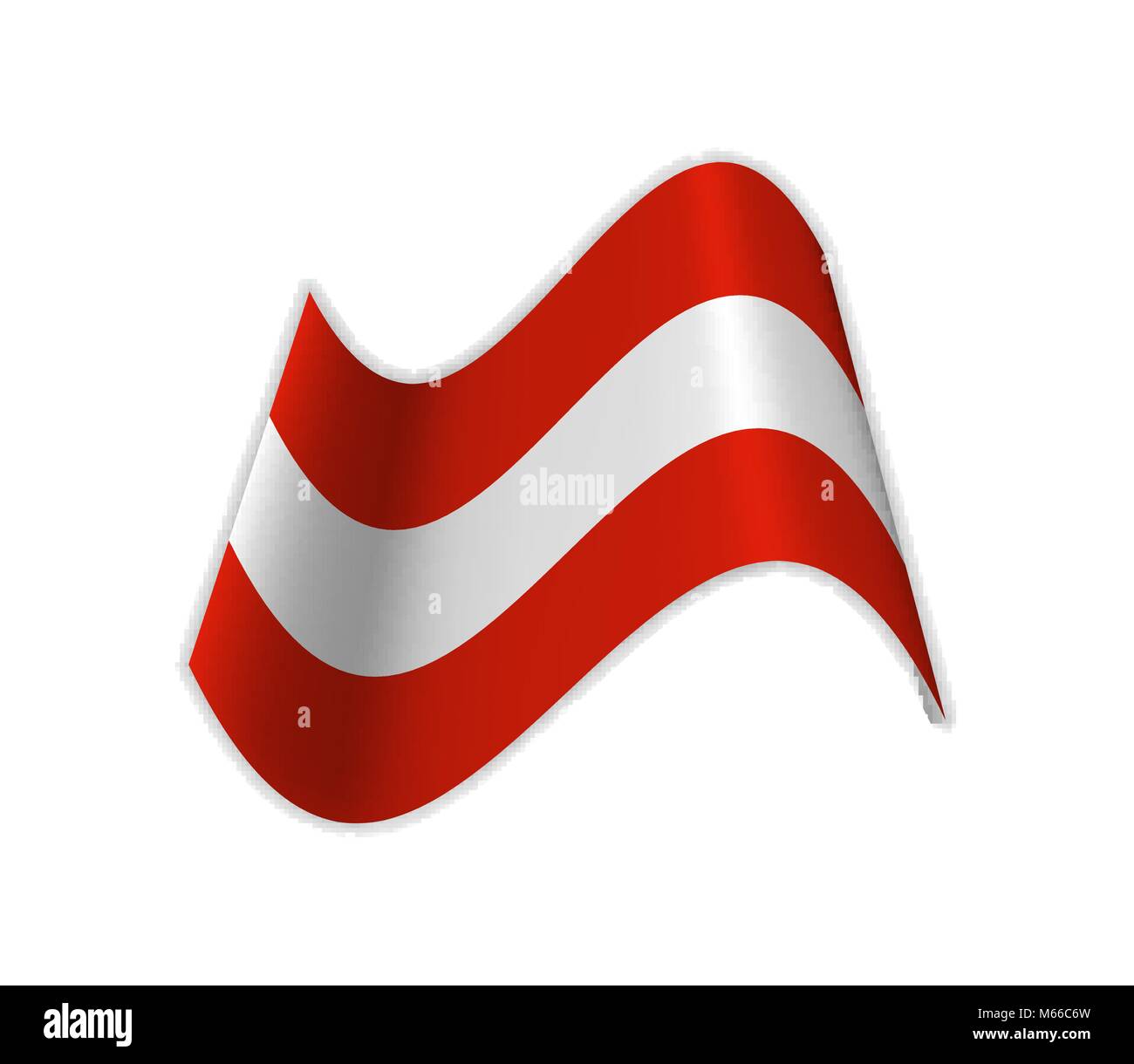 Flag of Austria is red and white Stock Vector Image & Art - Alamy
