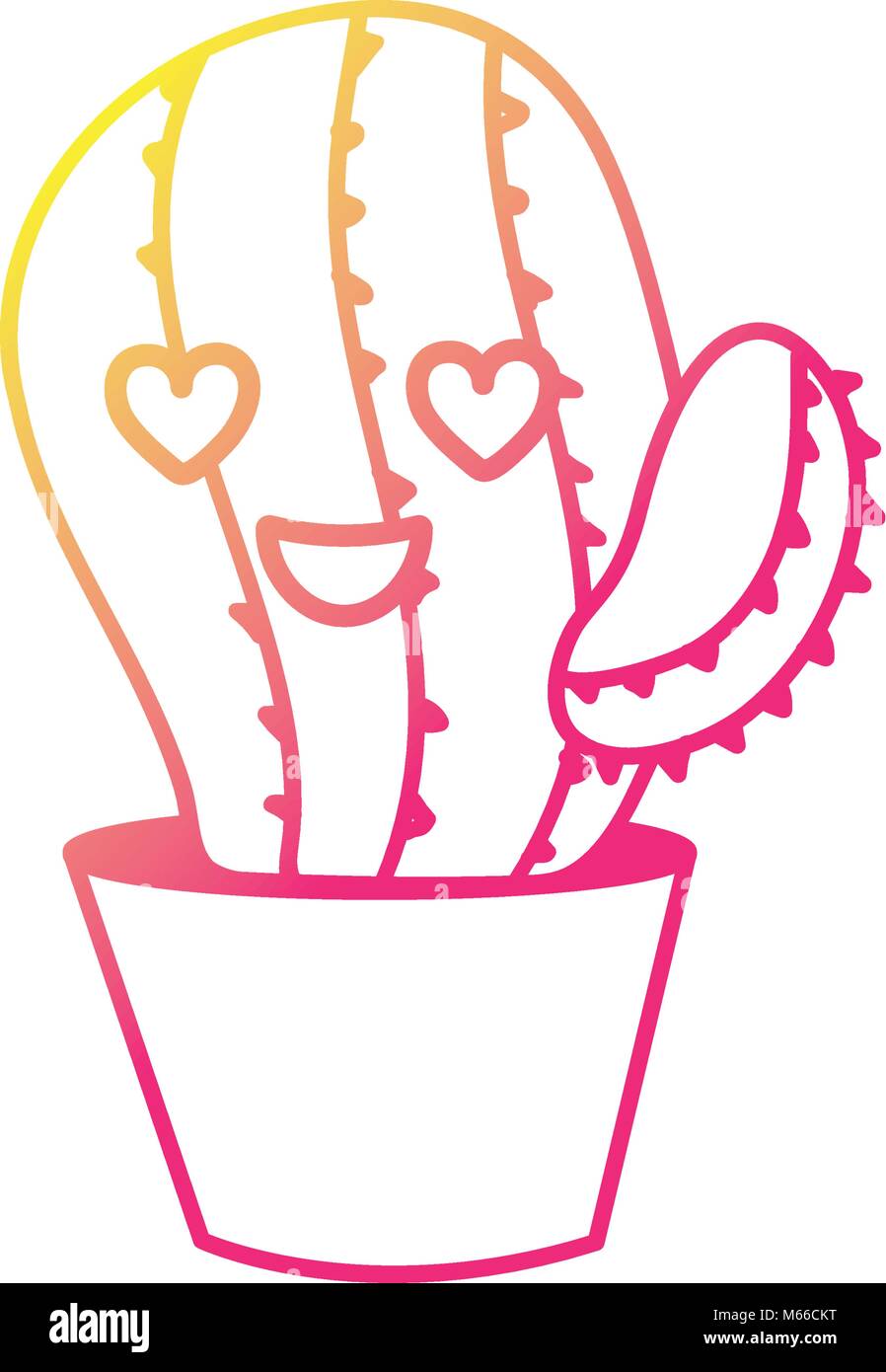 silhouette kawaii cute tender cactus plant Stock Vector Image & Art - Alamy silhouette kawaii cute tender cactus plant Stock Vector Image & Art - Alamy