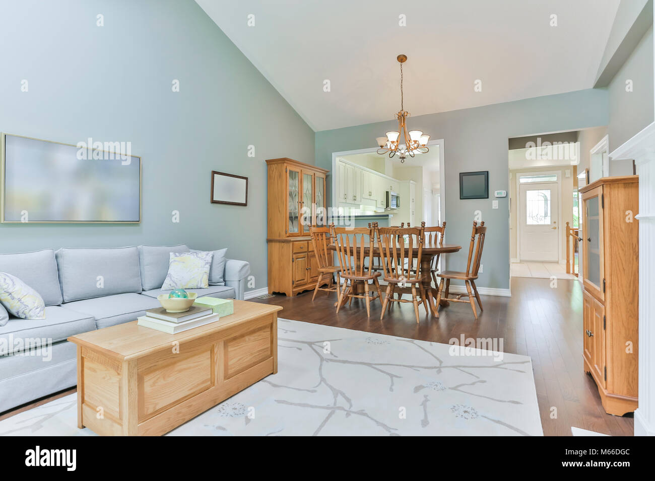 Living Room Interior Design in a new house Stock Photo - Alamy