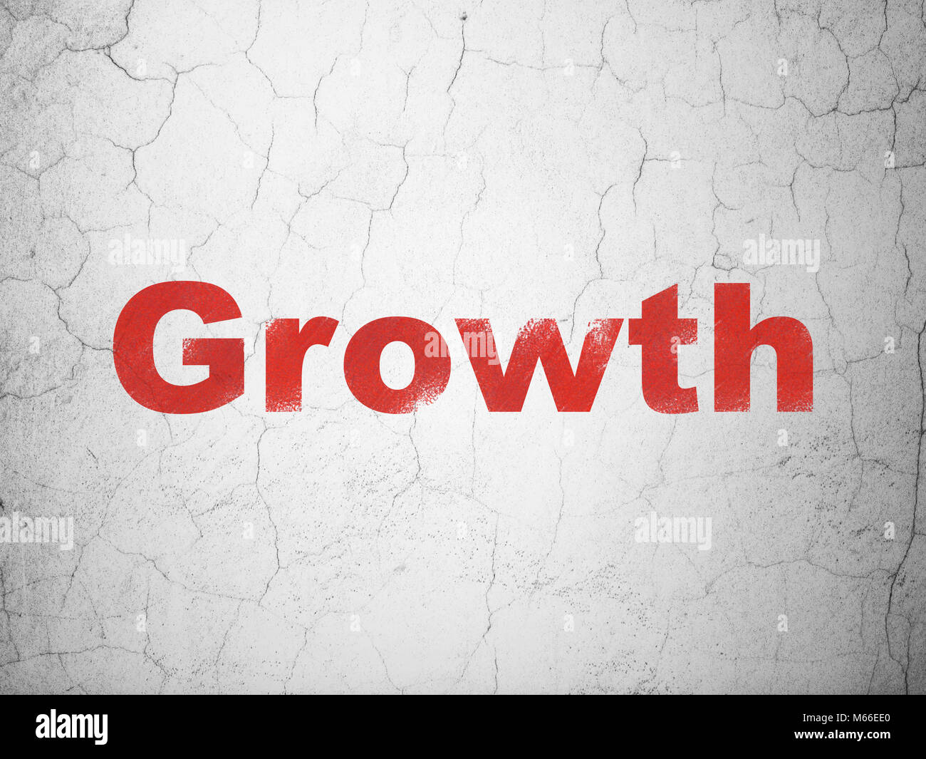 Business concept Growth on wall background Stock Photo Alamy