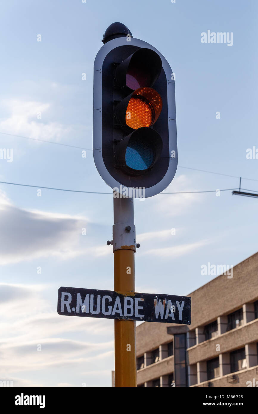 Road Signs In Zimbabwe