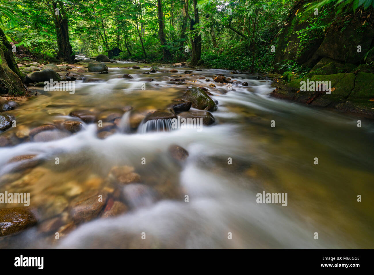 Congkak River, Hulu Langat, Selangor, Malaysia Stock Photo