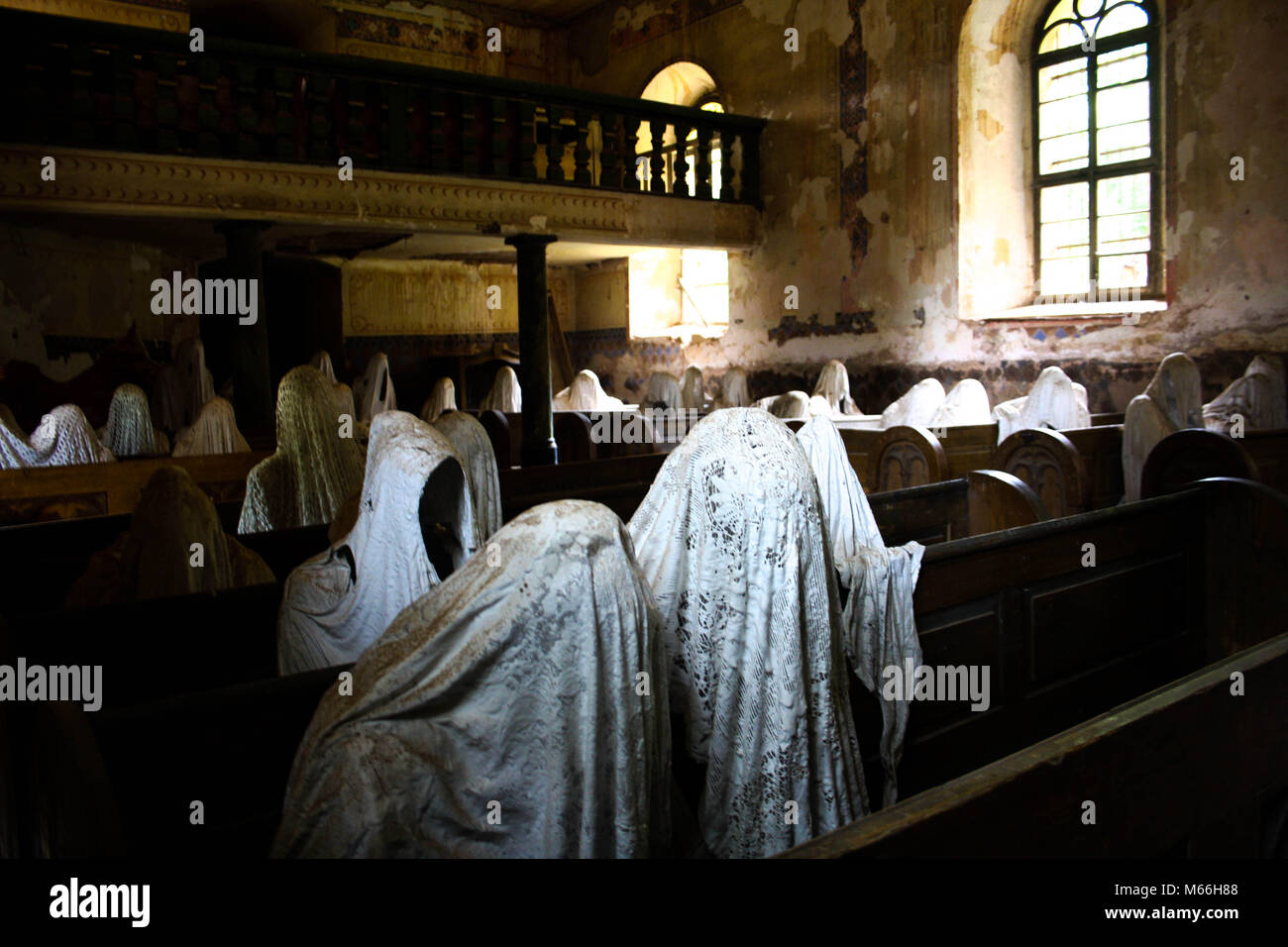 Ghost church Stock Photo