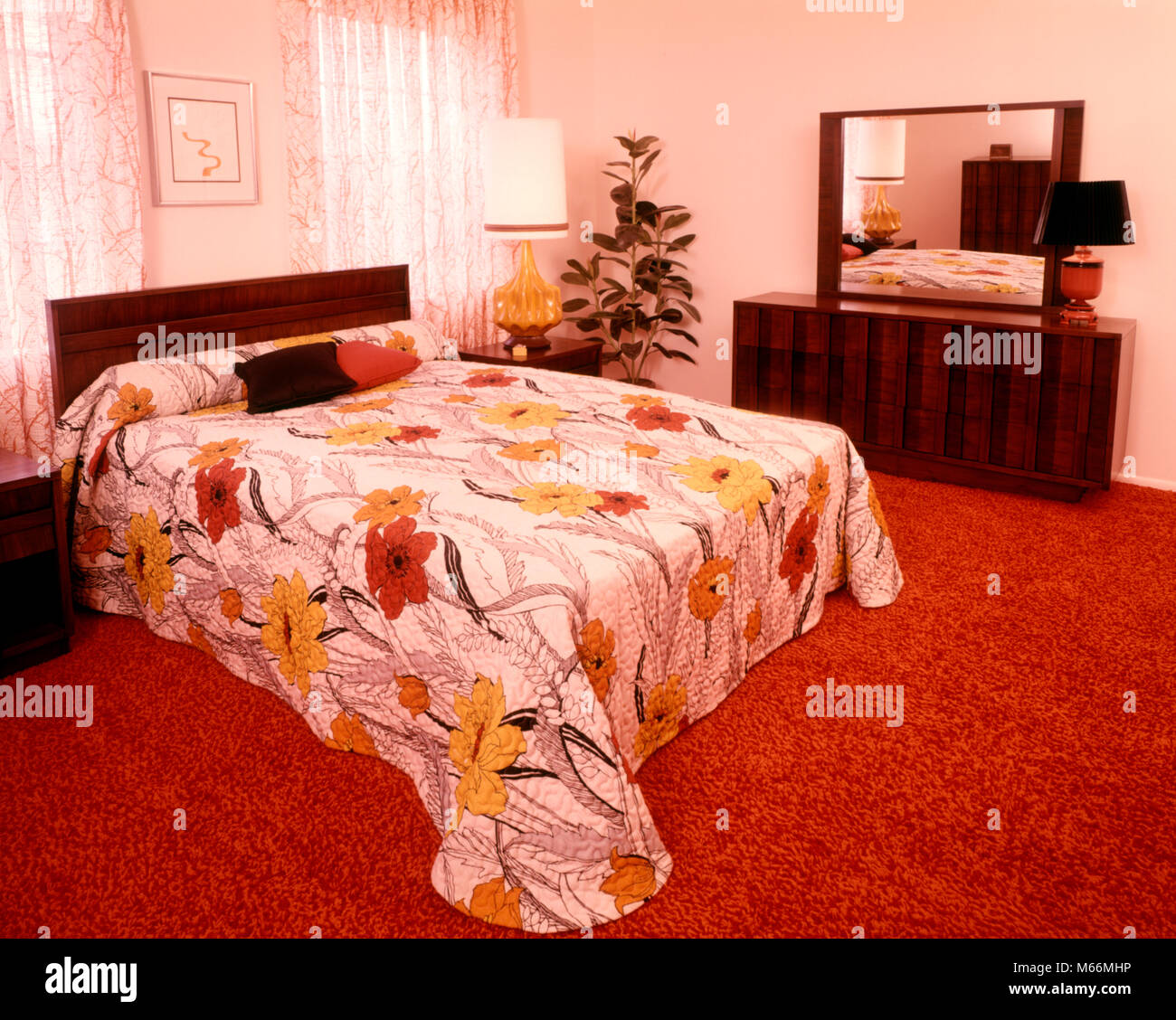 1970s bedroom hi-res stock photography and images - Alamy