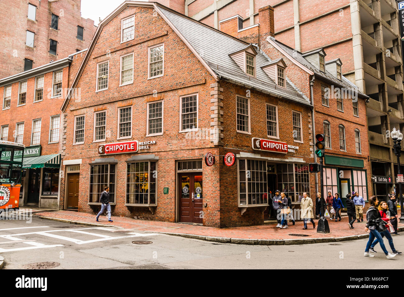 Old Corner Bookstore Boston, Massachusetts, USA Stock Photo Alamy