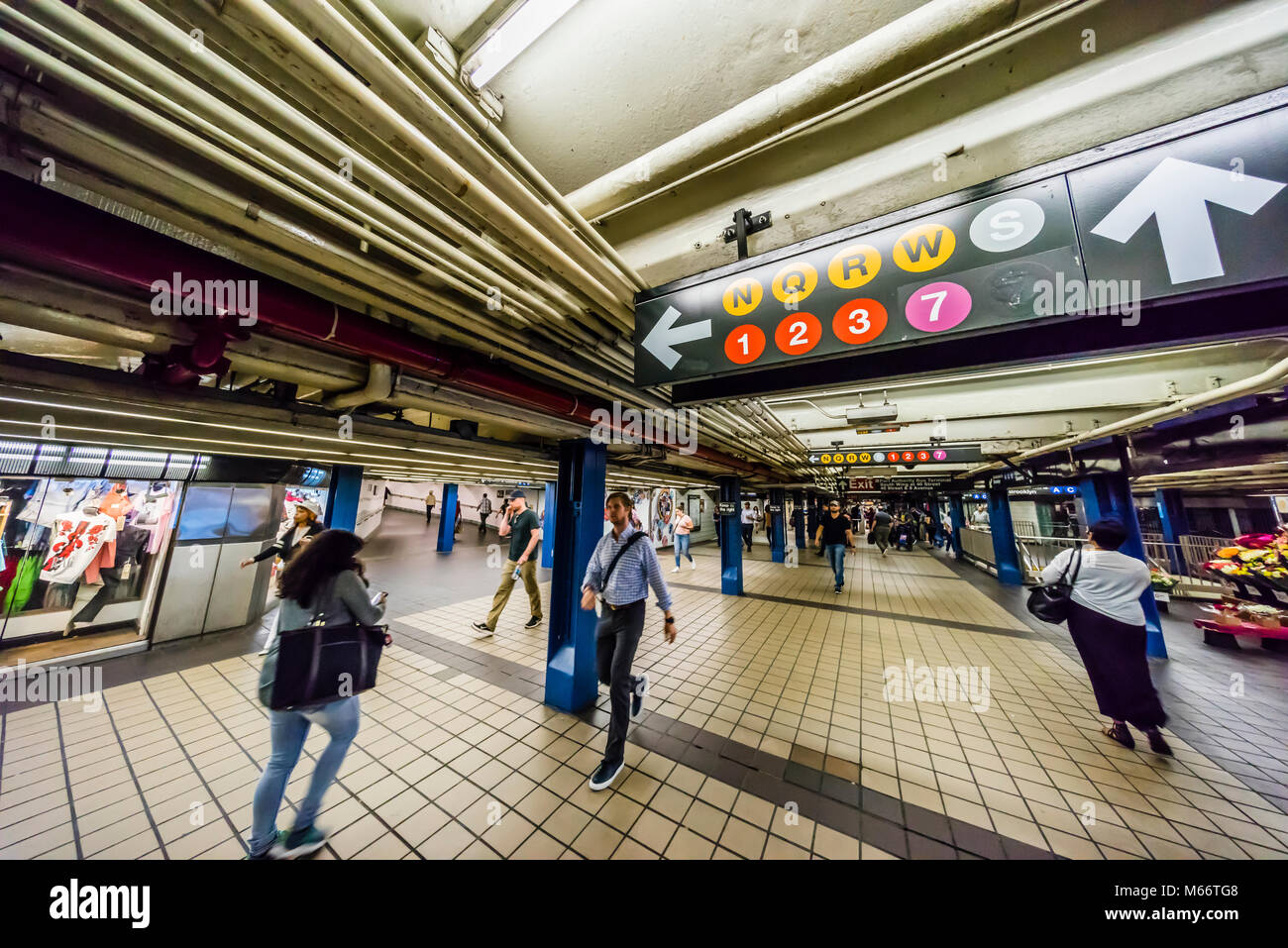 Times Square 42nd Street Subway Station Manhattan New York, New York