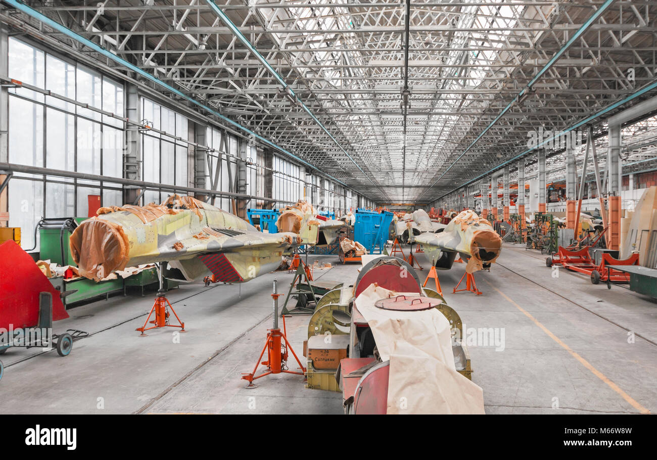 Aircraft assembly plant hires stock photography and images Alamy
