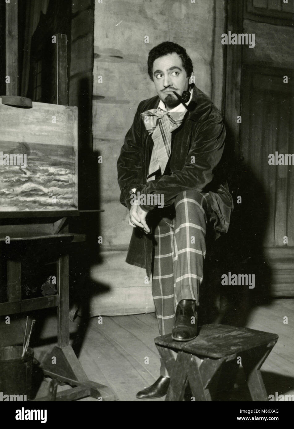 Italian operatic baritone Giulio Fioravanti Stock Photo Alamy