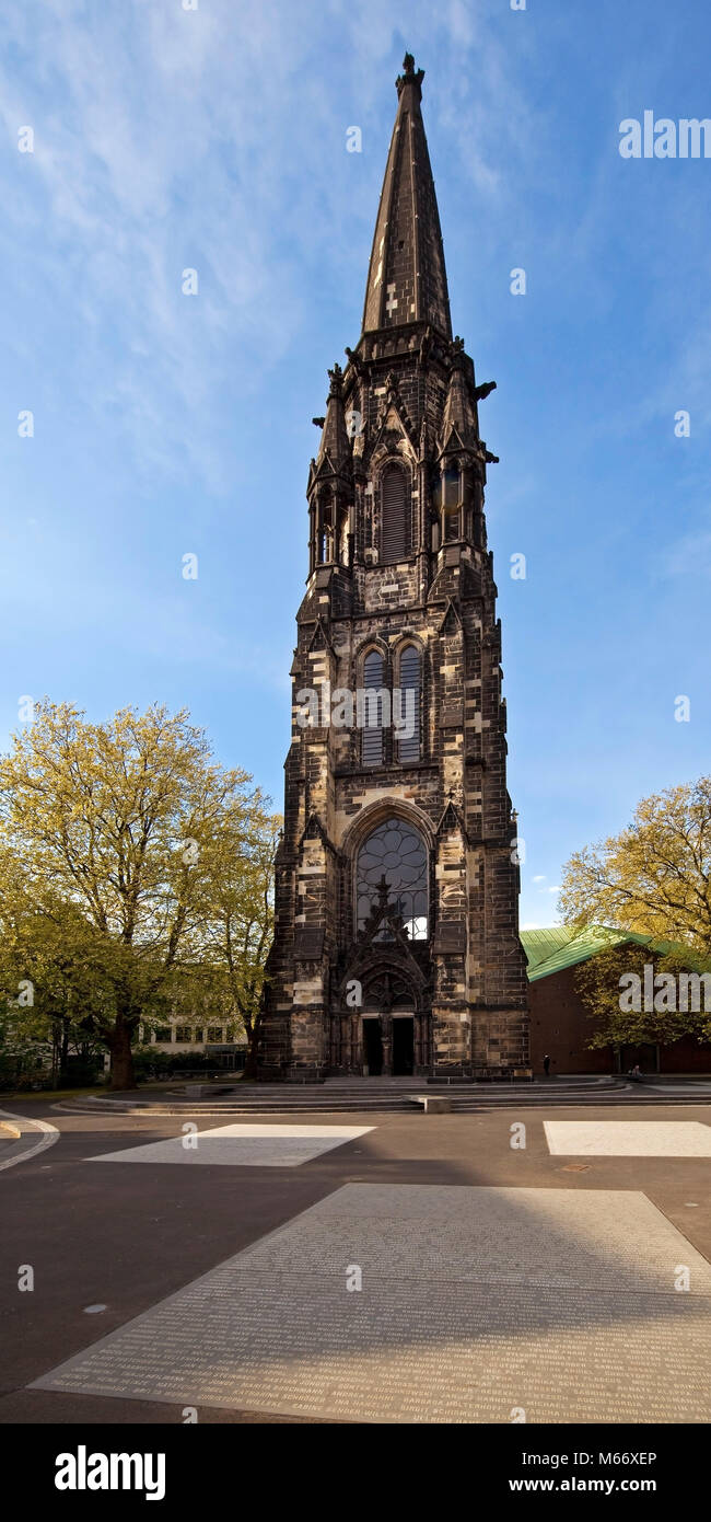Christ Church with the Place of the European Promise, Bochum, Ruhr Area