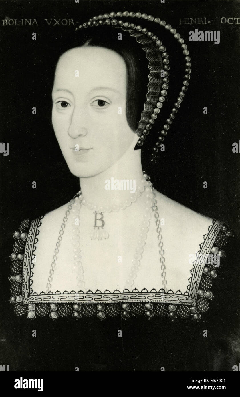 Anne Boleyn, UK Stock Photo