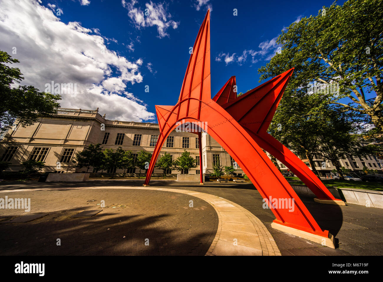 The Stegosaurus sculpture Alfred E. Burr Mall Hartford, Connecticut