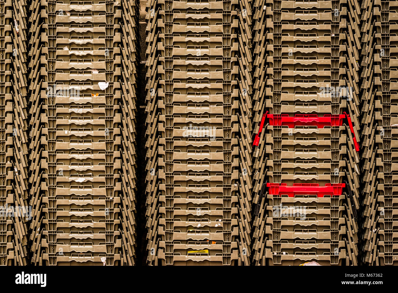 Plastic shipping bins hires stock photography and images Alamy