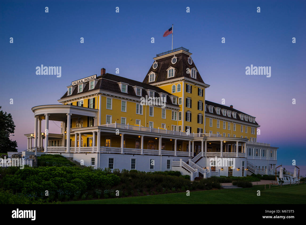 Ocean House Watch Hill, Rhode Island, USA Stock Photo Alamy