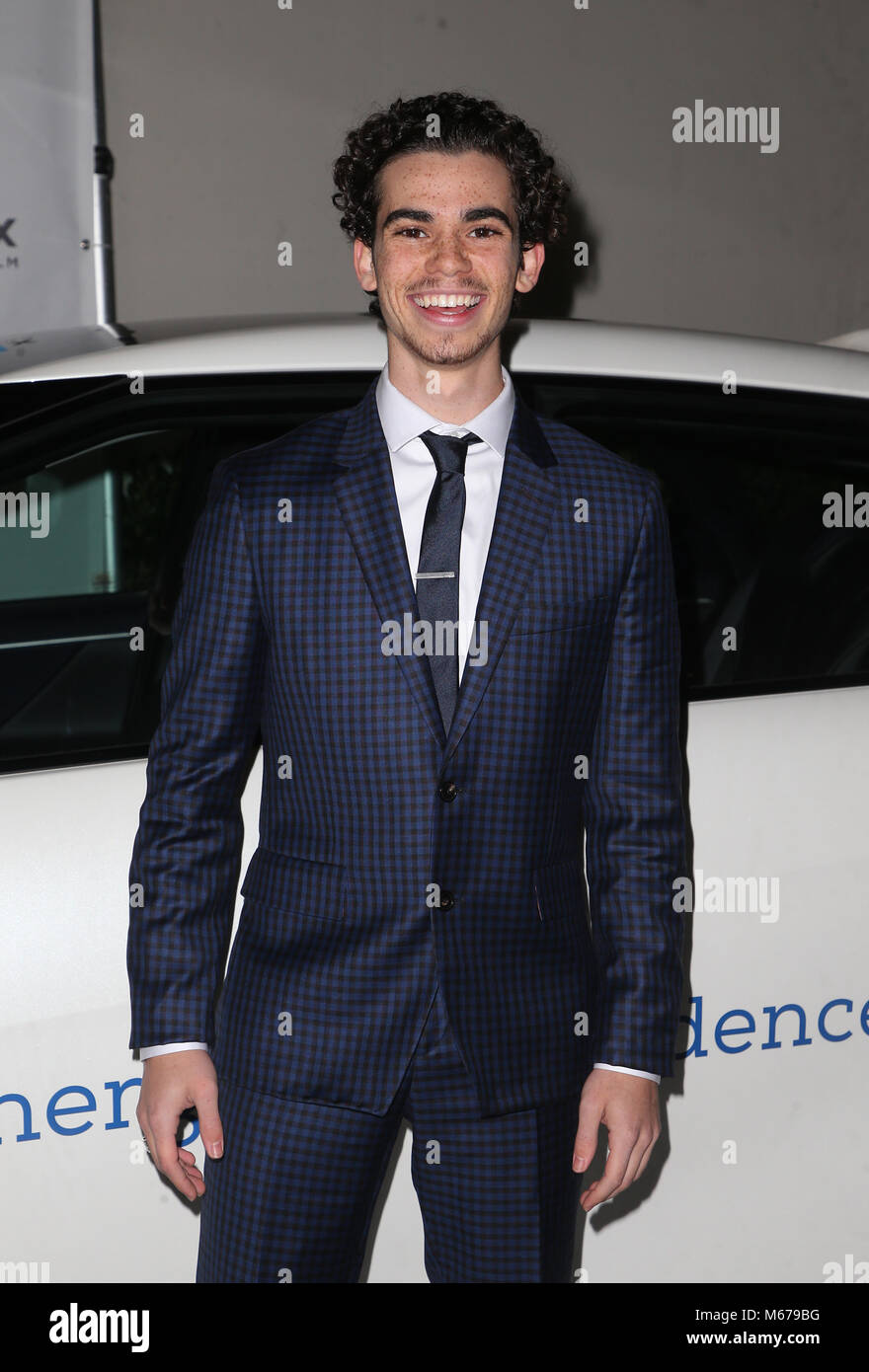 LOS ANGELES, CA - FEBRUARY 28: Cameron Boyce, at the 15th Anniversary