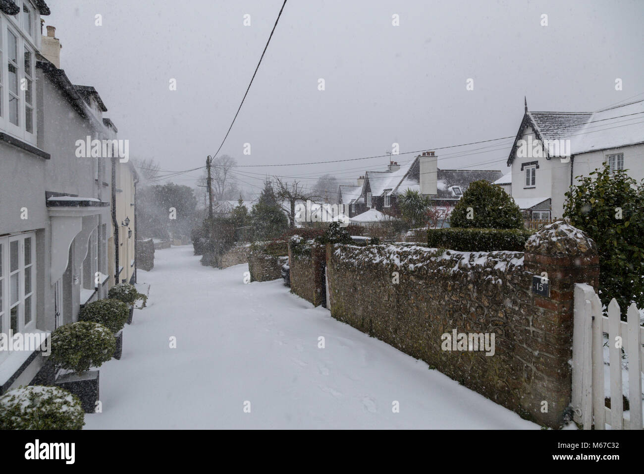 Beast of the east meets storm emma hires stock photography and images