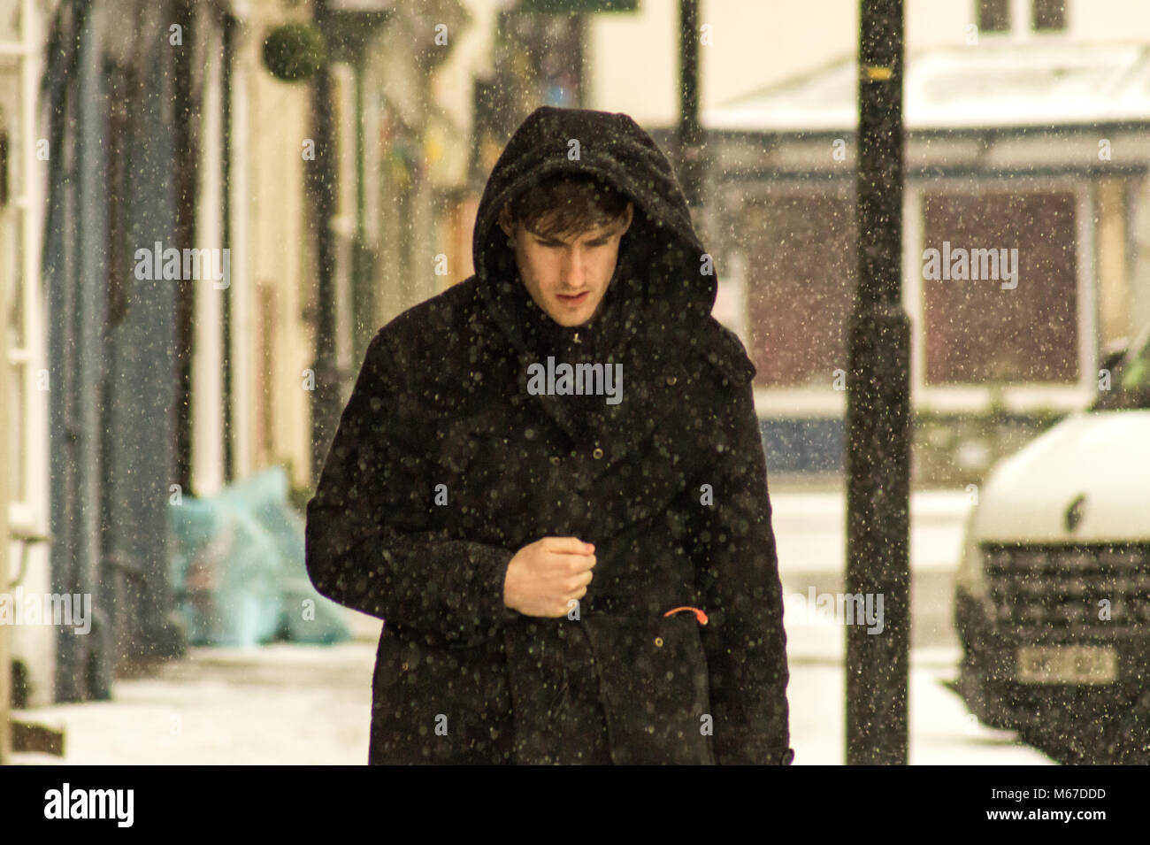 Uk herefordshire leominster broad street hires stock photography and