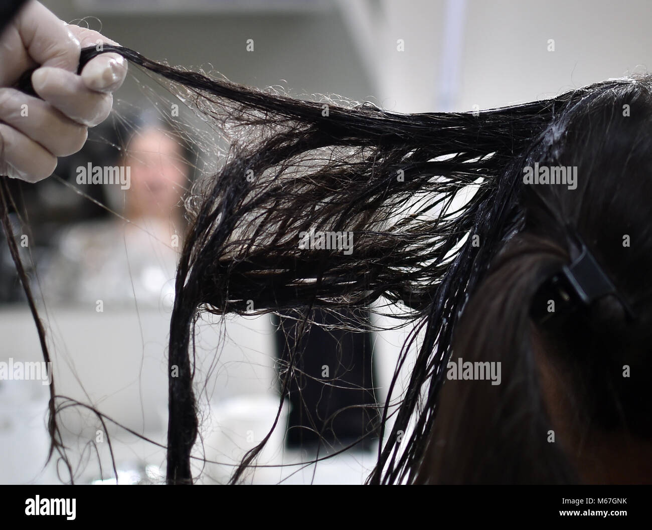 Hair Lice Removal Stock Photos Hair Lice Removal Stock Images