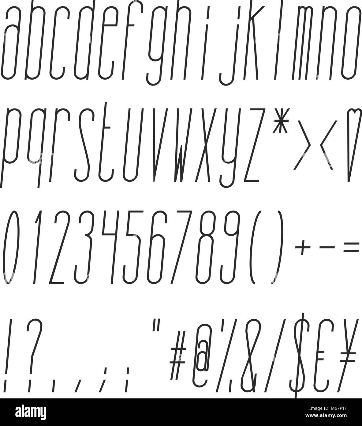 Black italic numbers hi-res stock photography and images - Alamy