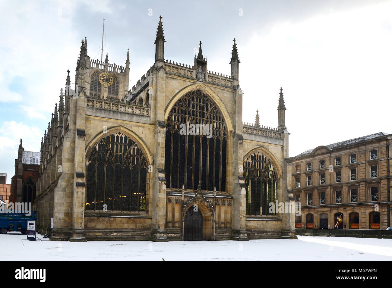 Hull Minster, Holy Trinity Church, Market Place, Kingston Upon Hull, East yorkshire Stock Photo