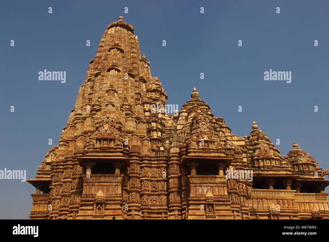 Kandariya Mahadev Temple,Khajuraho,India Stock Photo