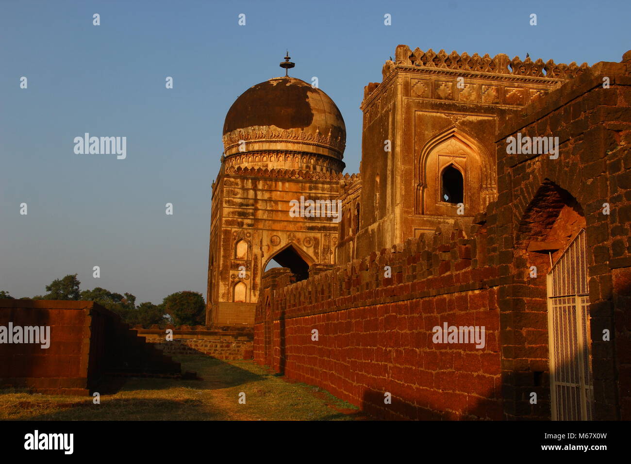 Barid Shahi Tomb,Bidar,India Stock Photo