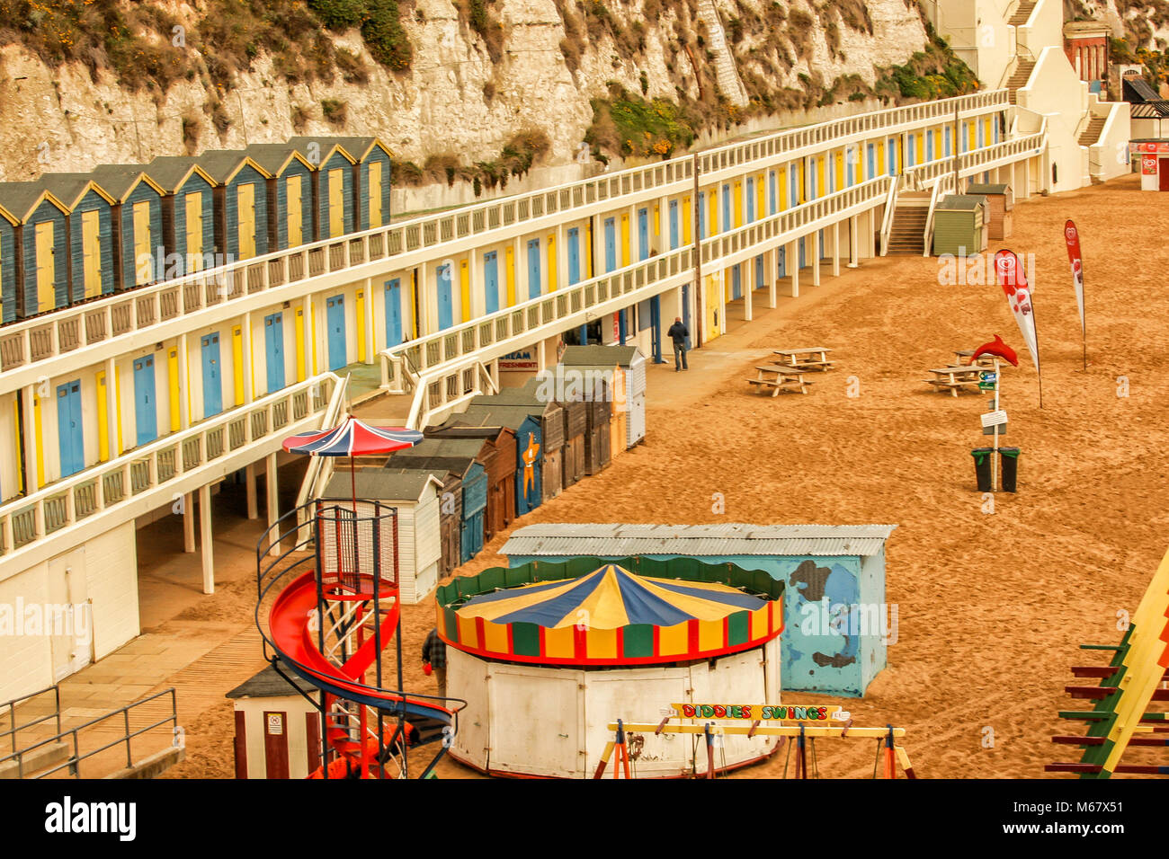 Viking Bay beach, Broadstairs, Kent, England Stock Photo Alamy