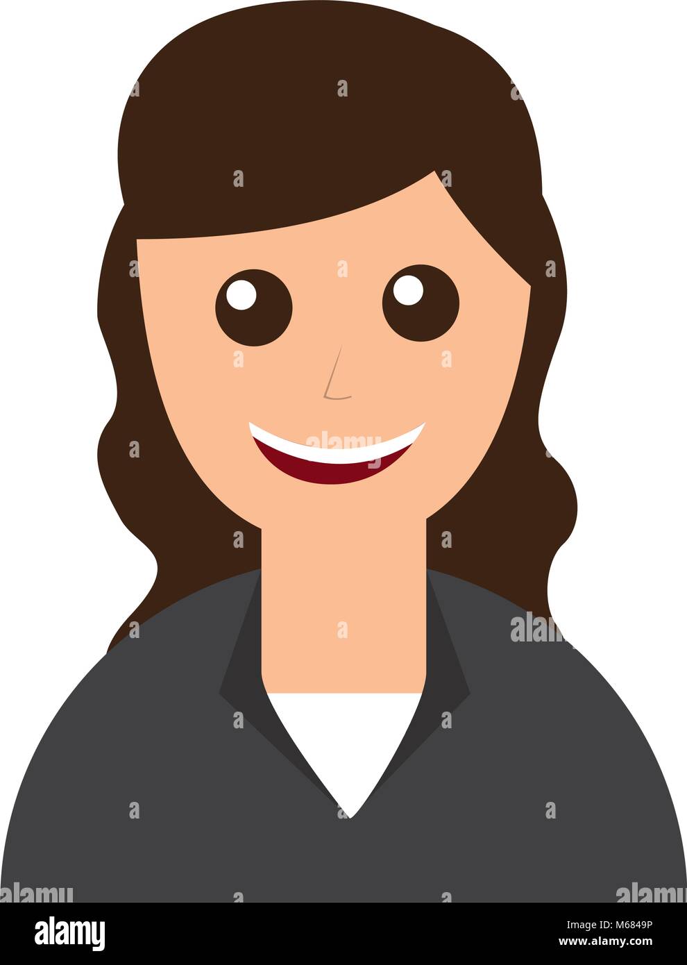 young woman avatar character Stock Vector Image & Art - Alamy