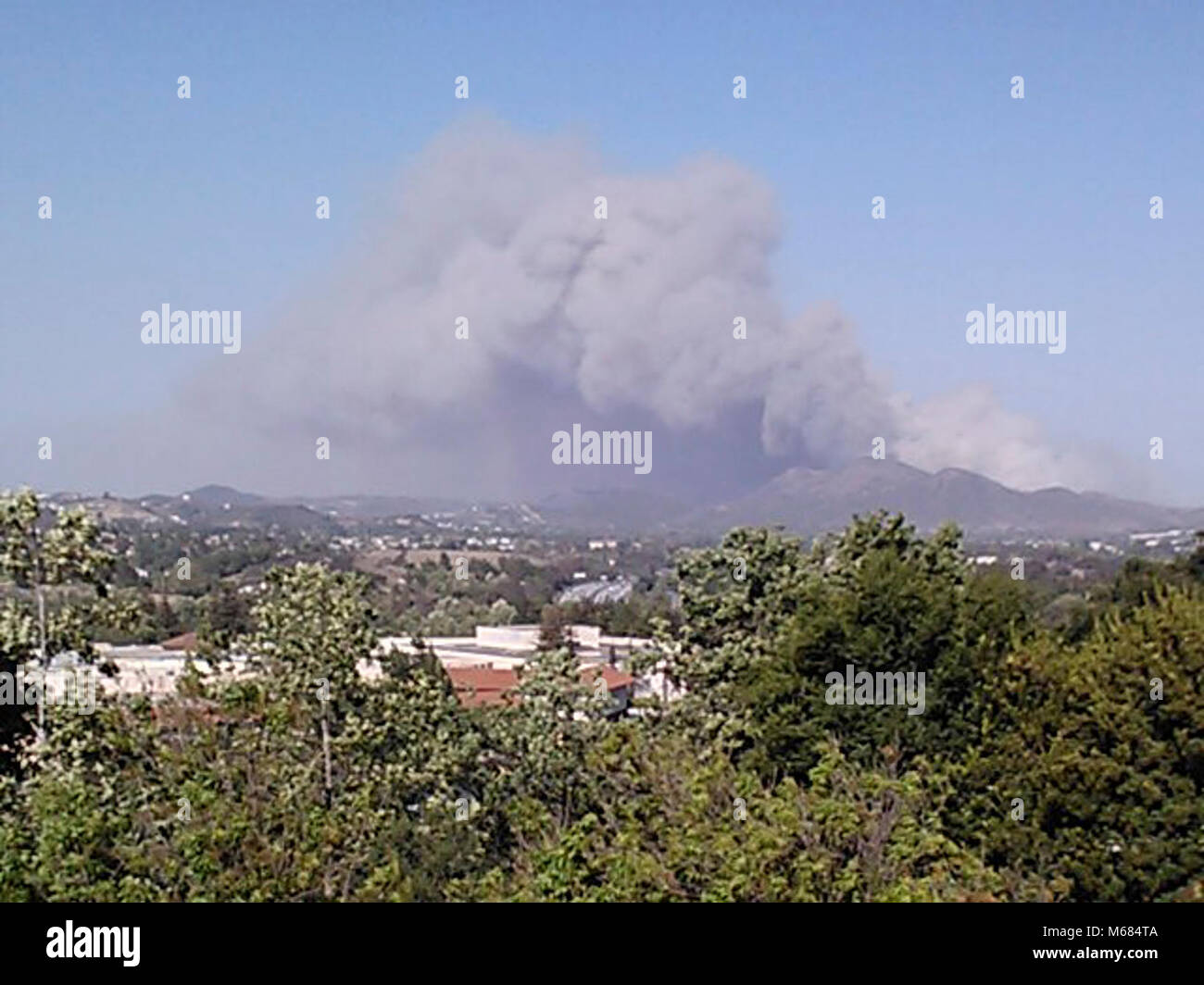 SpringsFire - Hillcrest. View from Stock Photo