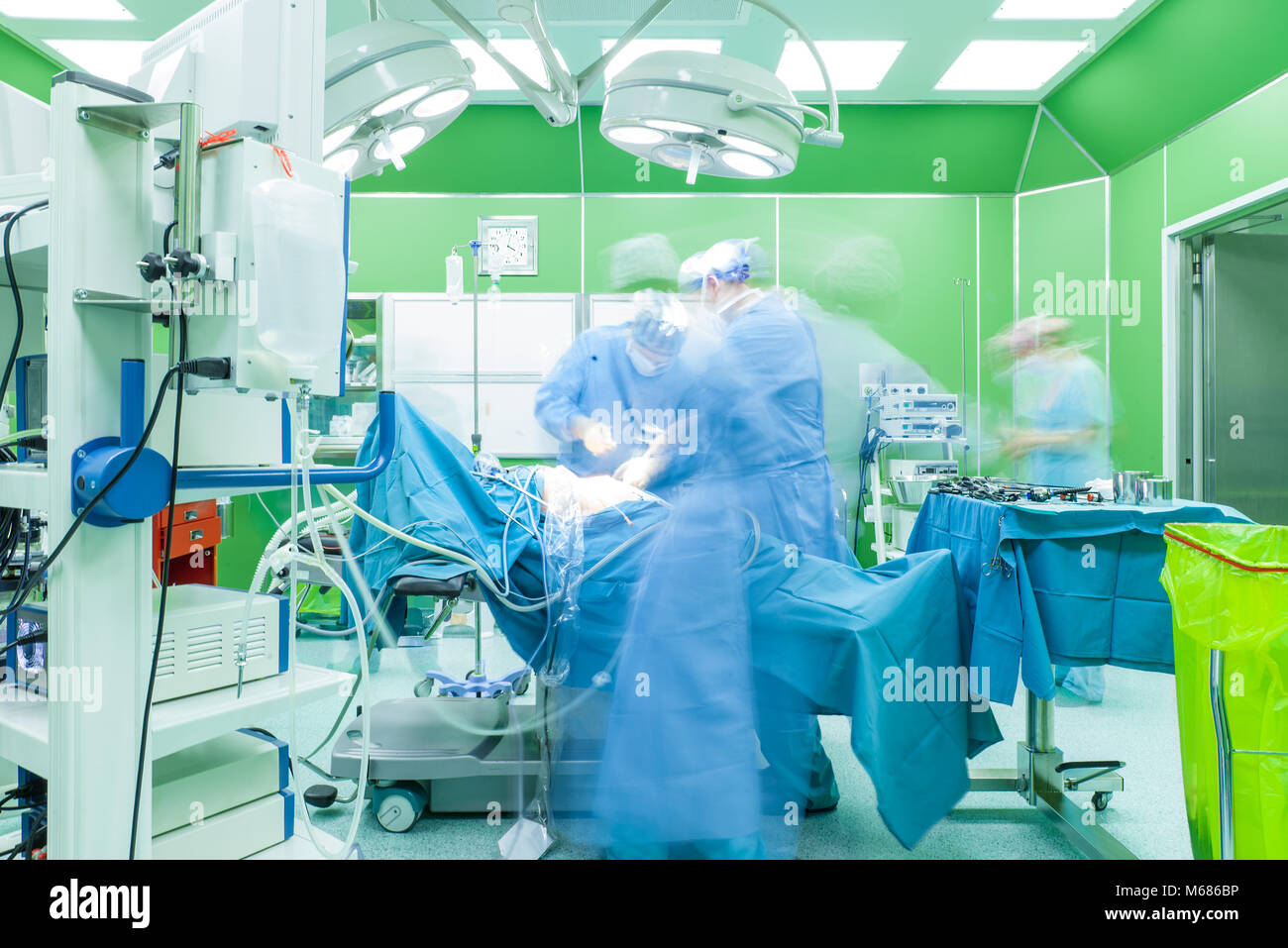 Bussy Surgery Hospital Stock Photo
