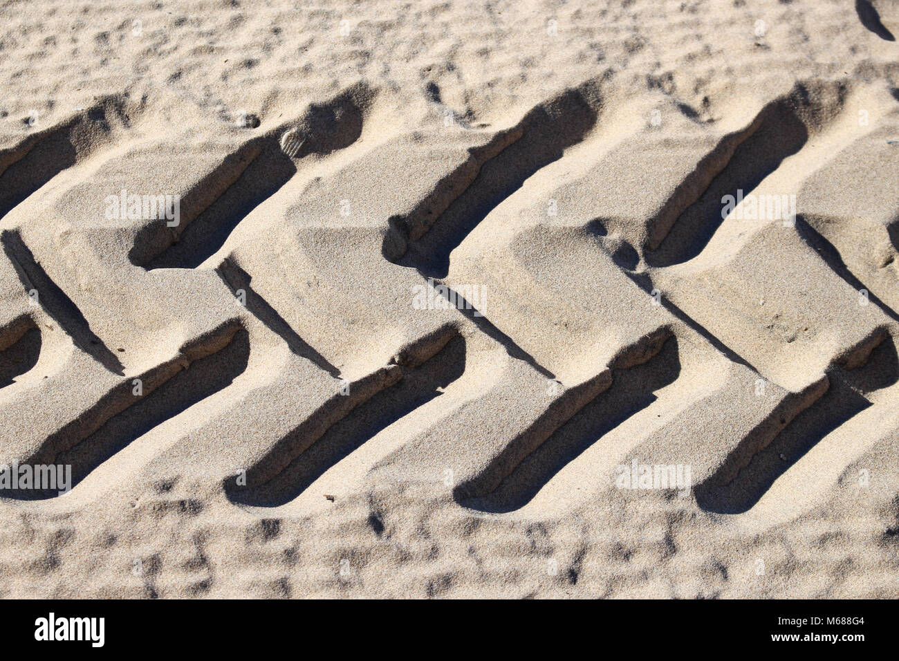 Tractor tire marks Stock Photo Alamy