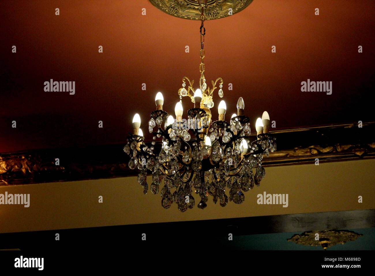 chandeliers Stock Photo