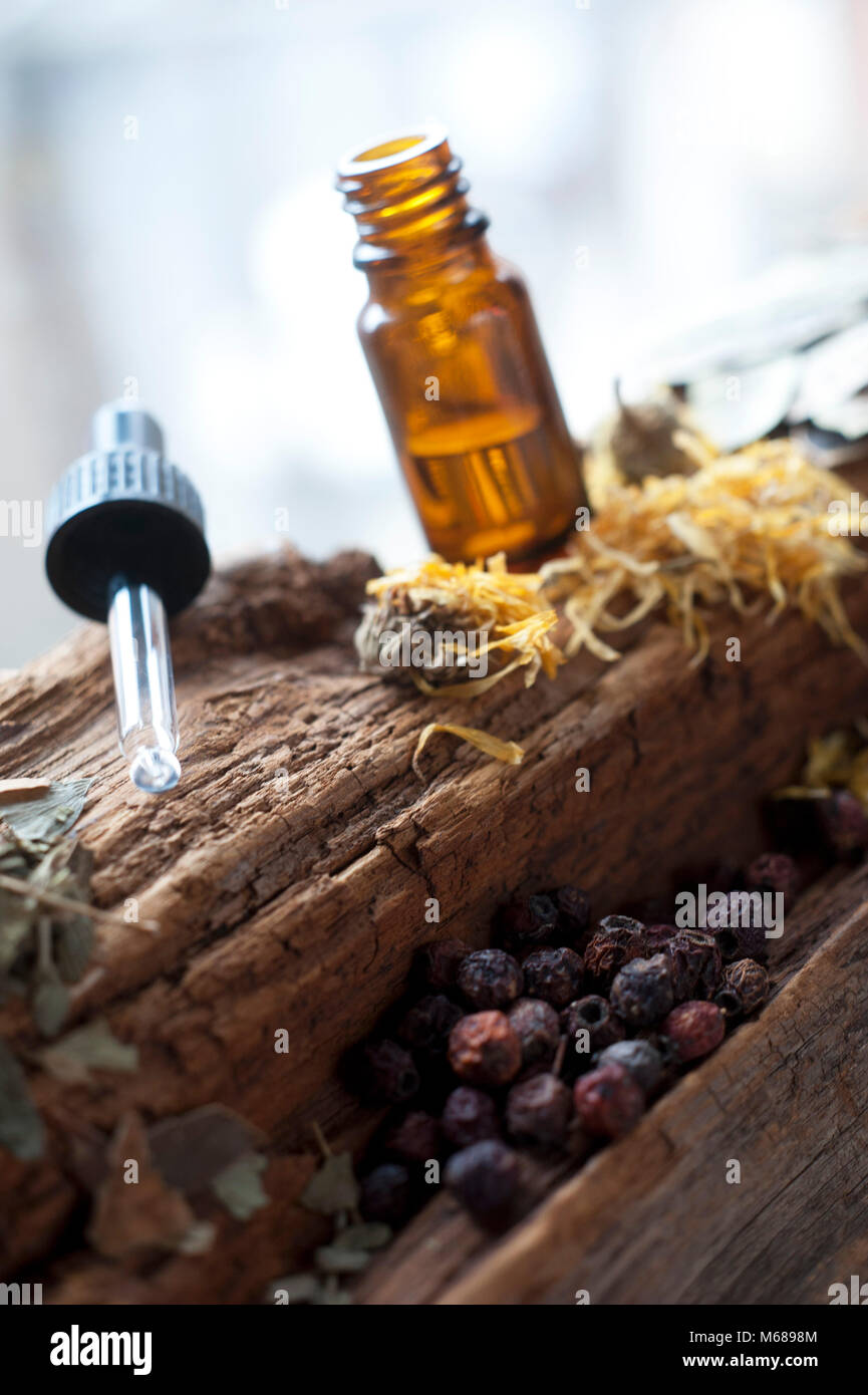 Natural remedies. Stock Photo