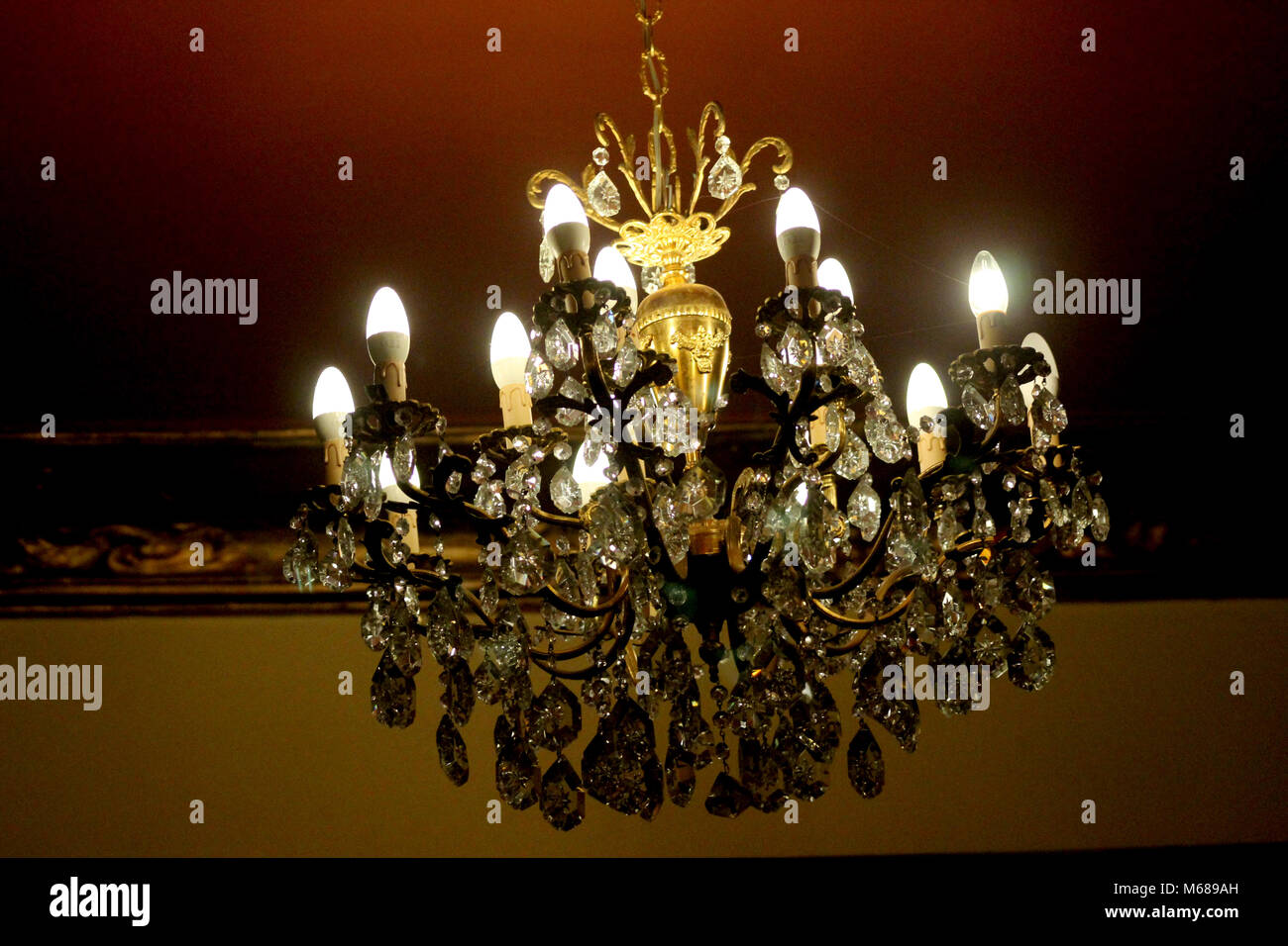 Elaborate chandelier hi-res stock photography and images - Alamy