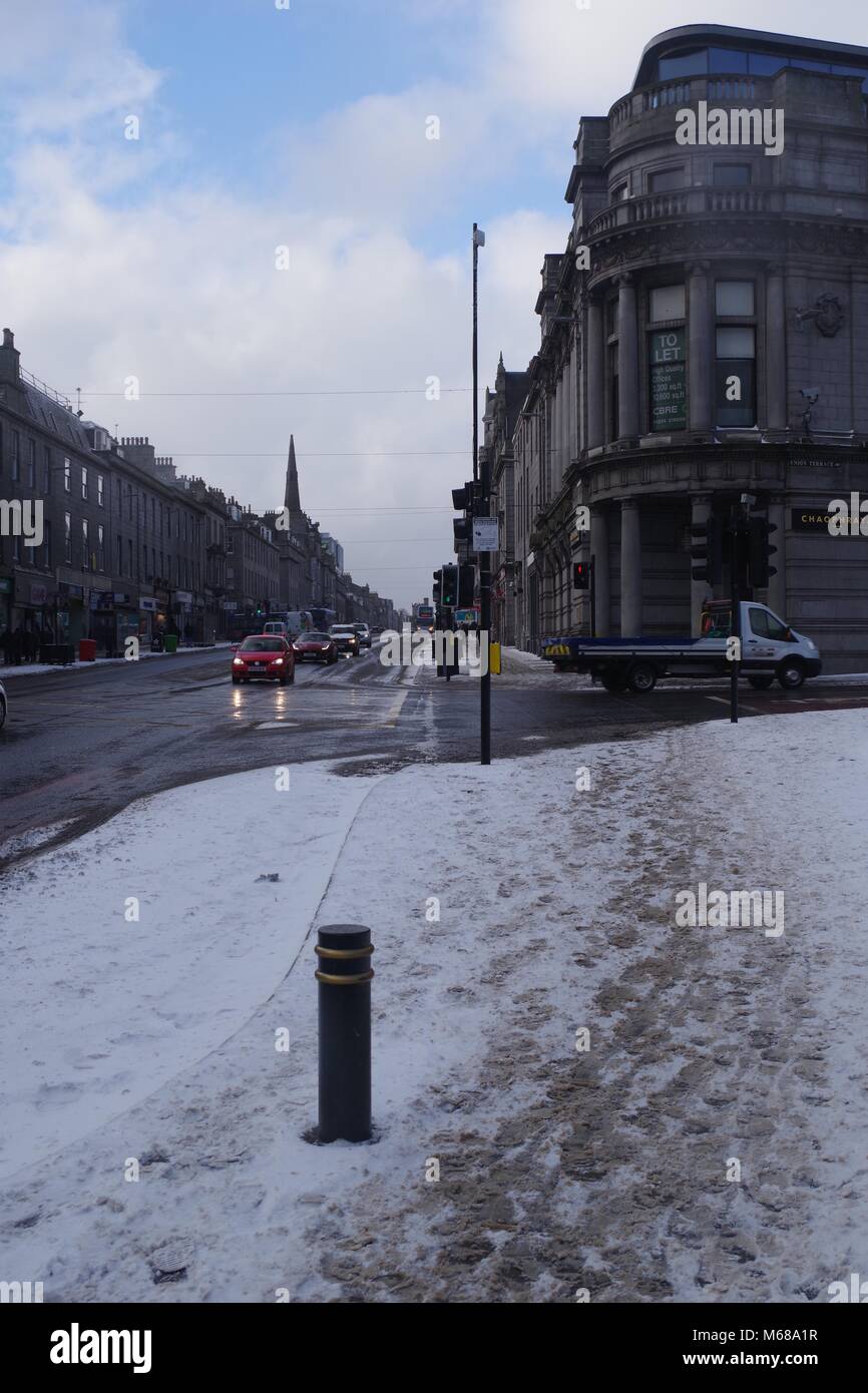 Beast From The East Snow Storm Emma Aberdeen Scotland Uk Stock Photo Alamy Beast From The East Snow Storm Emma Aberdeen Scotland Uk Stock Photo Alamy