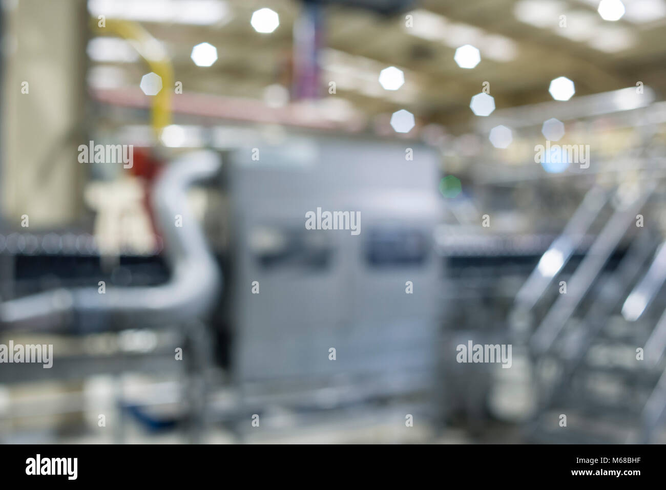 inside the A G Barr factory making Irn Bru drink on the production line