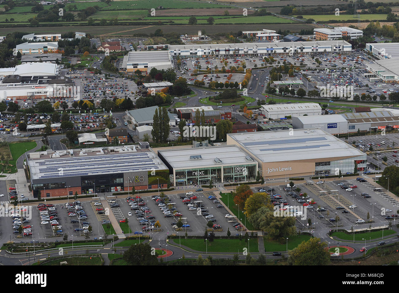 Monks Cross Shopping area, York, North Yorkshire, UK Stock Photo Alamy