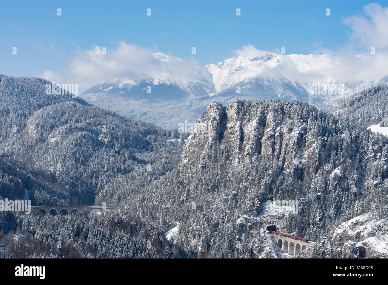 Semmering View from „20SchillingBlick“ (20 Schilling view) of the