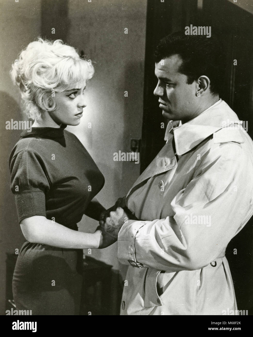 Actors Joy Harmon and Julius LaRosa in the movie Let's Rock, 1958 Stock  Photo - Alamy