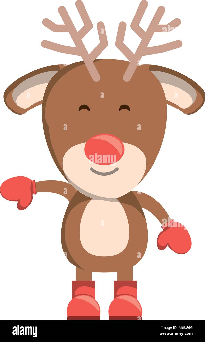 Rudolph costume Stock Vector Images - Alamy