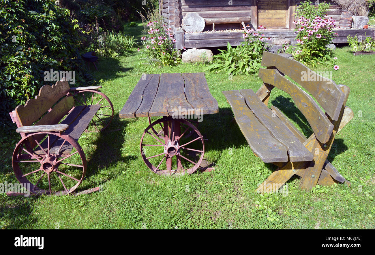 Handmade Bench Stock Photos Handmade Bench Stock Images Alamy